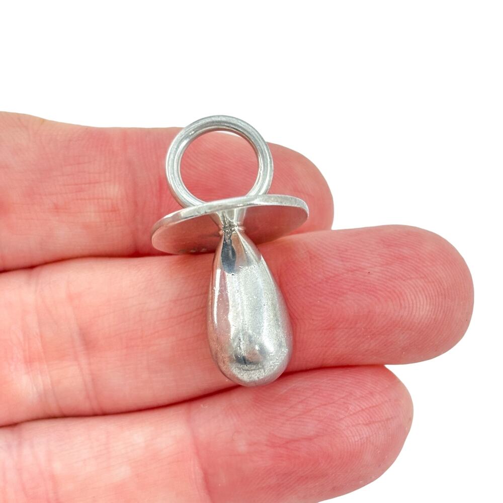 Vintage Sterling Silver 925 Pacifier Charm